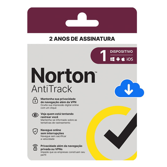 Norton Antitrack 1 Dispositivo 24 Meses ESD - 21430289 [F107]